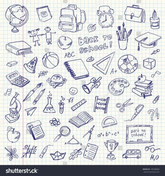 Маленькие зарисовки в тетради