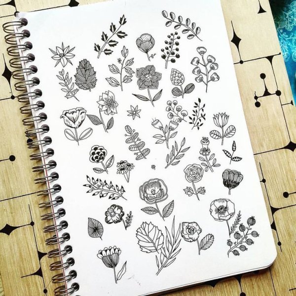 Маленькие рисунки для скетчбука