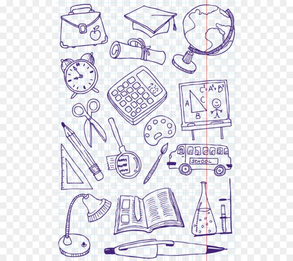 Скетчи ручкой в тетради