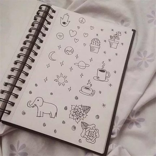 Маленькие рисуночки для блокнота