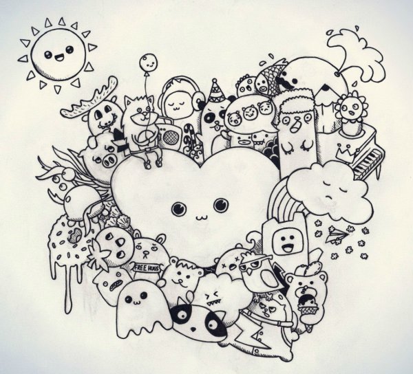 Раскраски для ЛД