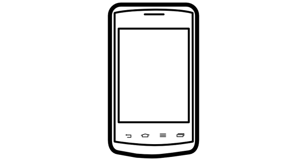 Раскраска смартфон