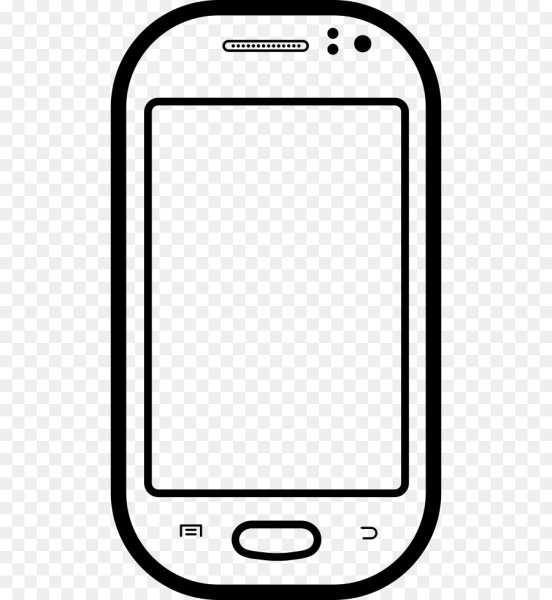 Трафарет телефона