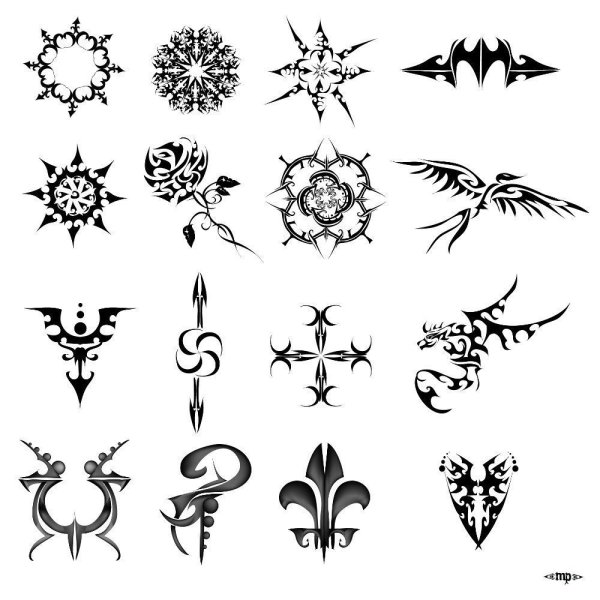 Простые тату