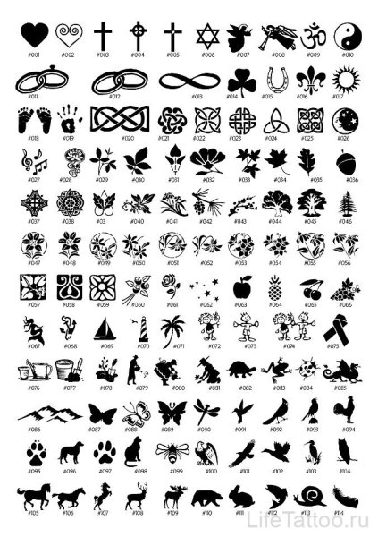 Маленькие символы