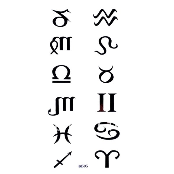 Маленькие символы для тату