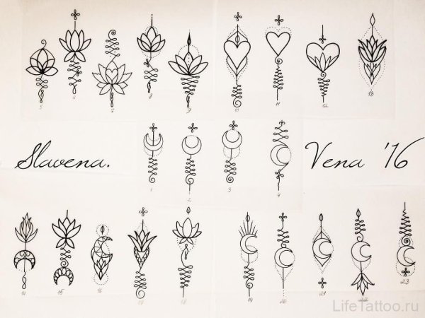 Буддистская символика Уналоме