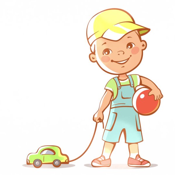 Младший брат для детей мультяшная