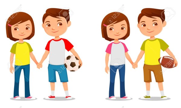 Дети которые держатся за руки