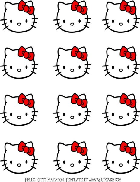 Hello Kitty мордочка