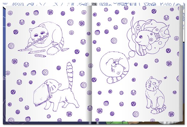 Маленькие рисунки для маленького блокнота