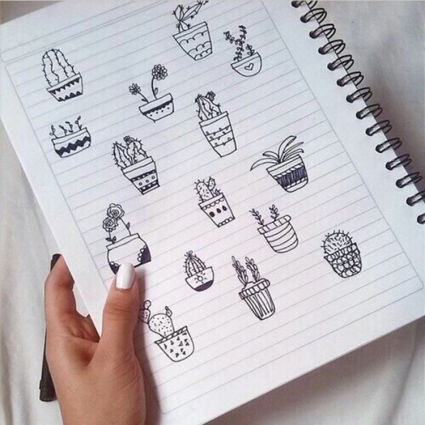 Маленькие рисуночки для блокнота