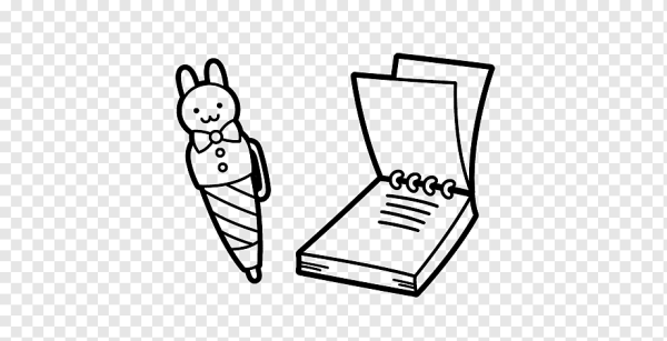 Блокнот раскраска