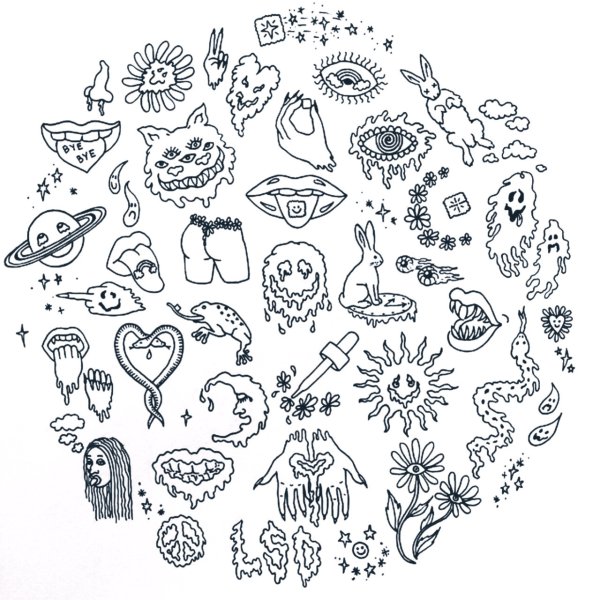 Handpoke эскизы