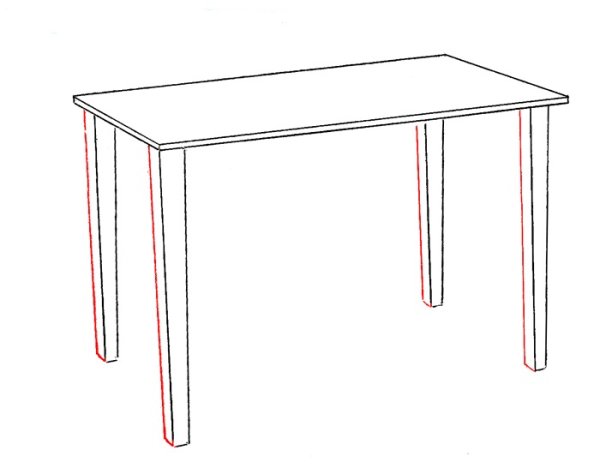 Карандаши на столе