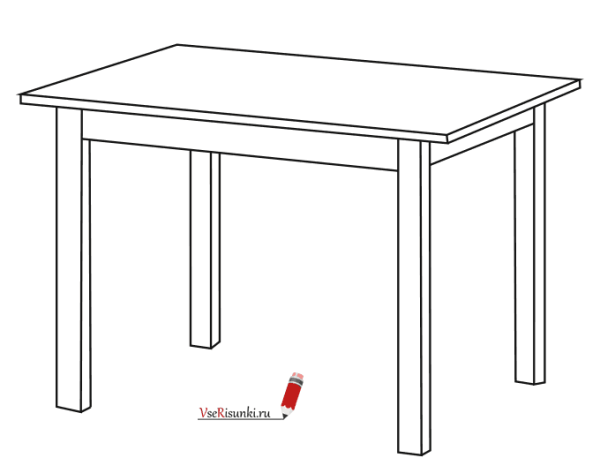 Стол раскраска для детей