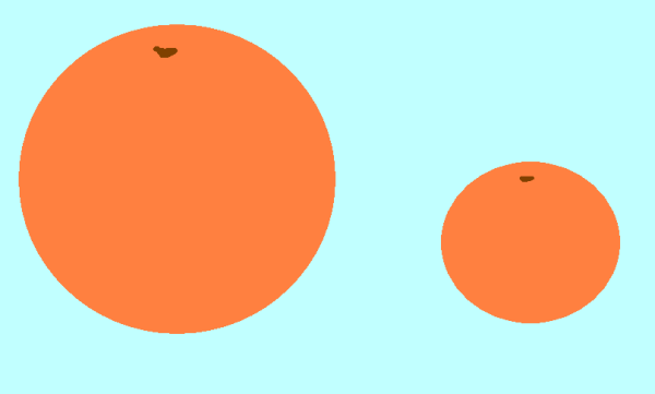 Больной и маленький круг