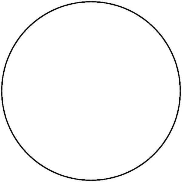 Трафарет круги