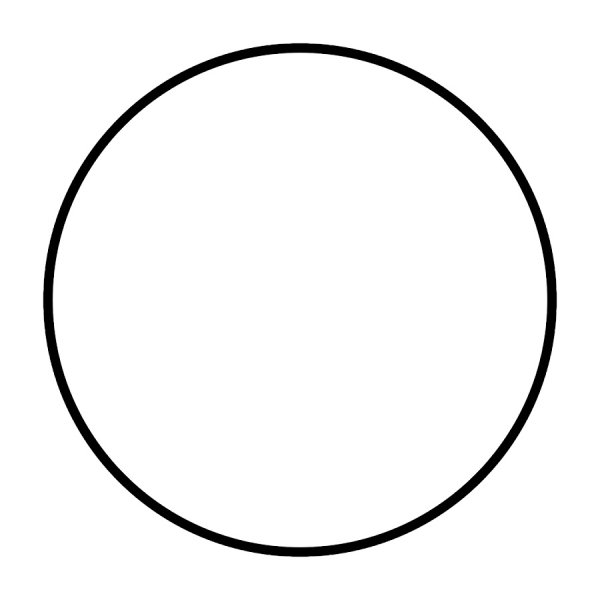 Трафарет круги