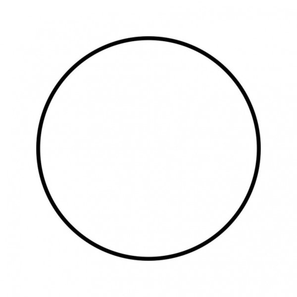 Круг срисовать