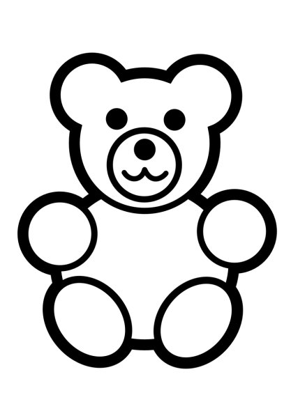 Раскраска "мишки"