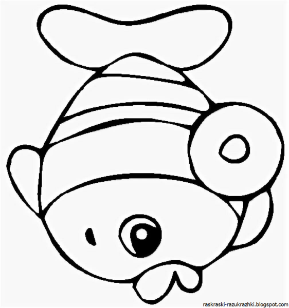 Раскраска для малышей. Игрушки