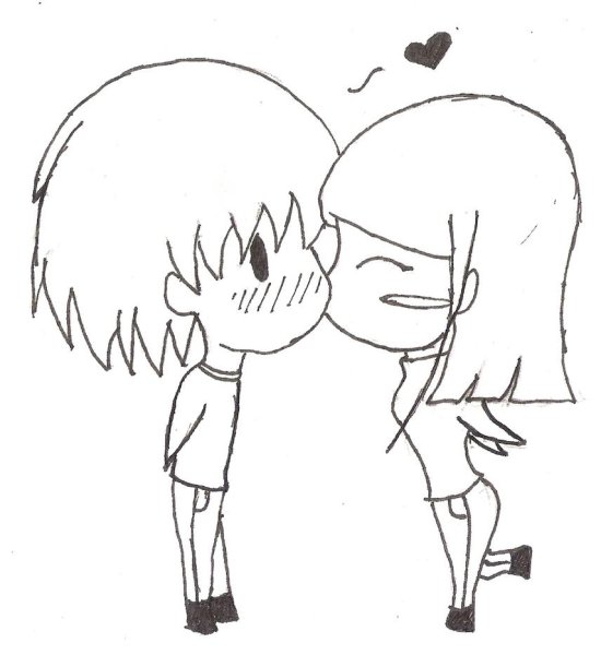 Рисунки для срисовки лёгкие пары