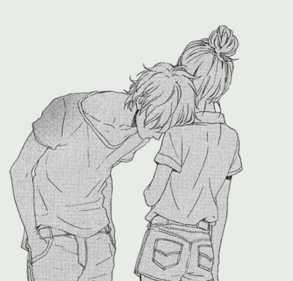 Аниме парочки для срисовки