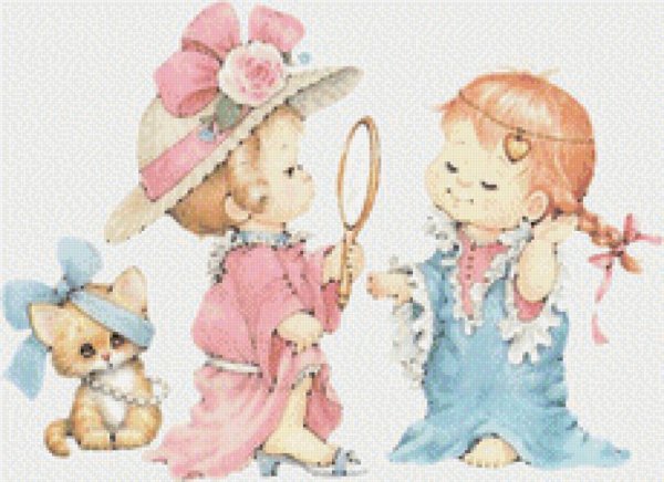 Девушка рукодельница