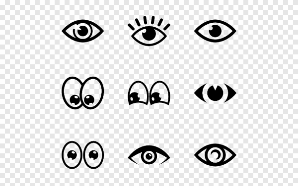 Глаз схематично