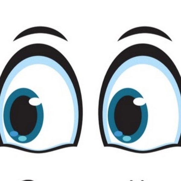Мультяшные глаза для вырезания