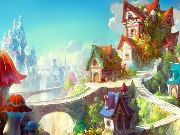 Сказочный город