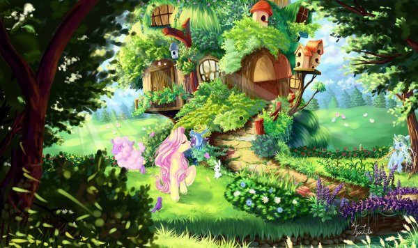 Сказочный фон