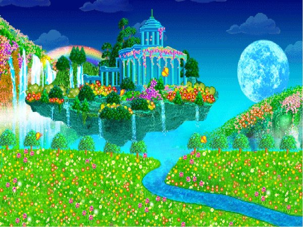 Сказочный город анимация