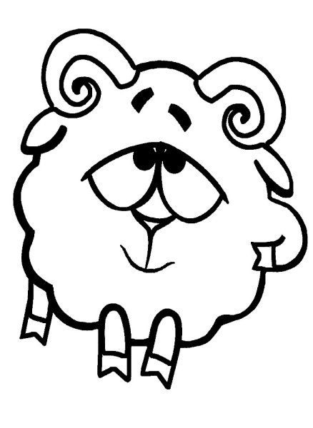 Раскраски для малышей Смешарики