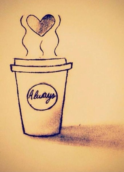 Кофе для срисовки легкие