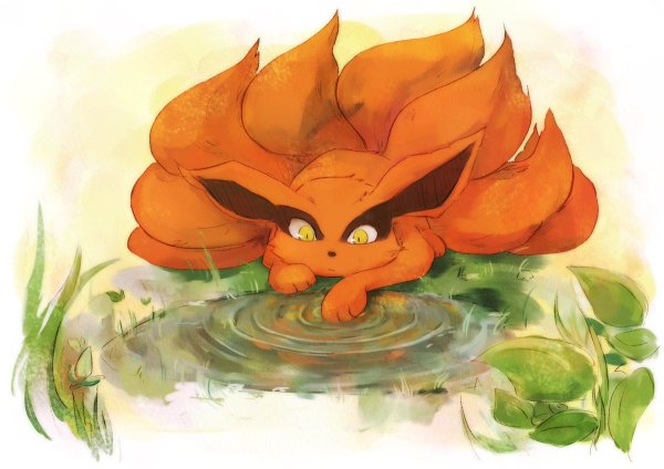 Девятихвостый Лис курама маленький