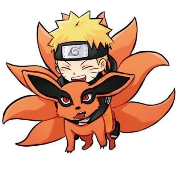 Наруто и курама Чиби