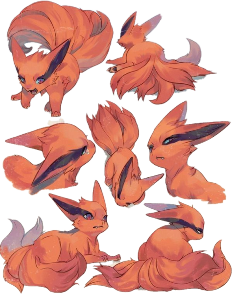 Девятихвостый Лис курама маленький