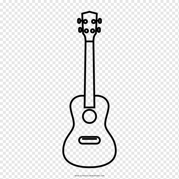 Укулеле нарисовать