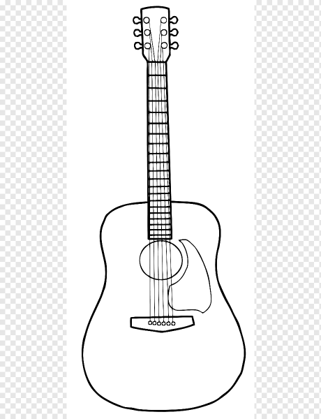 Гитара рисунок