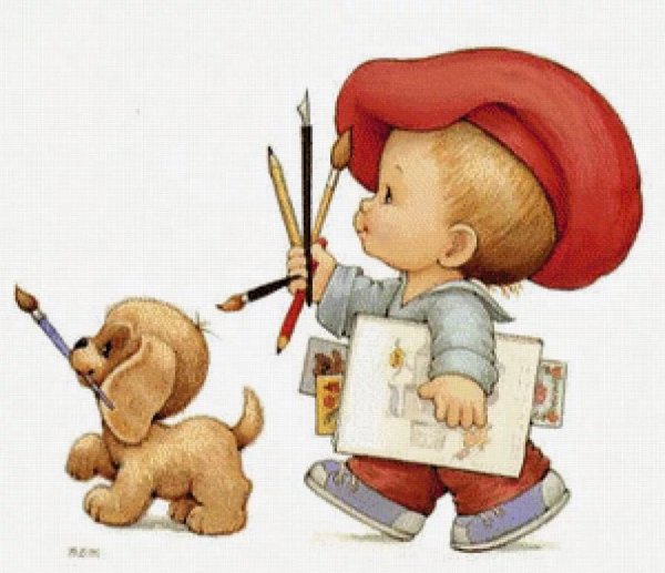 Художник рисунок для детей