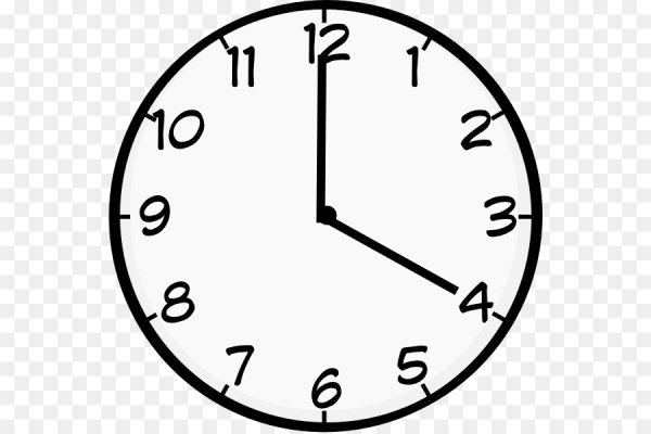 Циферблат со стрелками