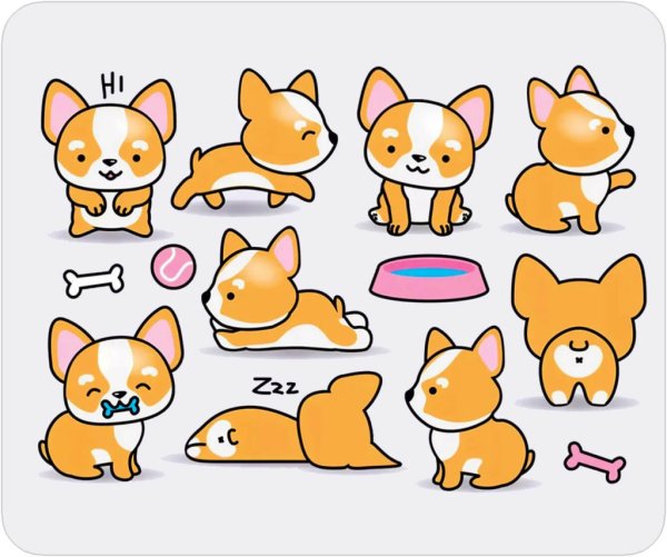 Кавайные щеночки