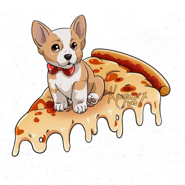 Корги хот дог