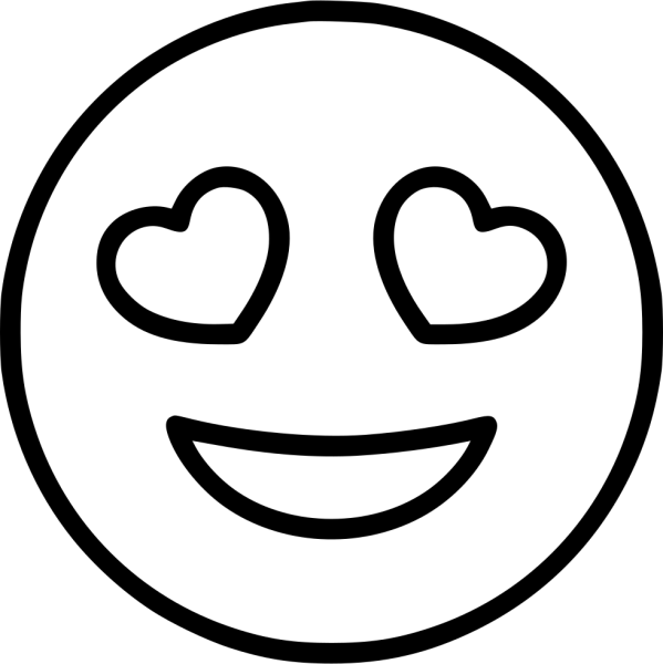 Смайлики раскраска