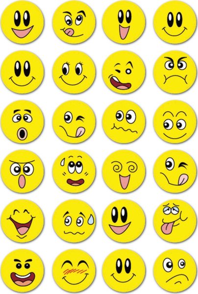 Наклейки - смайлики