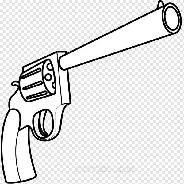 Раскрашенный пистолет