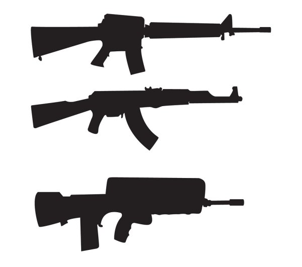 Очертания оружия