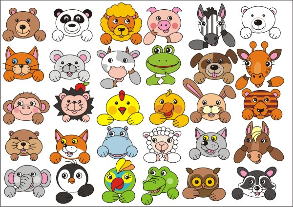 Значок животные